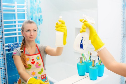 Professional deep cleaning in a Belgravia townhouse living room
