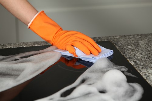 Professional upholstery cleaning in a Belgravia living room