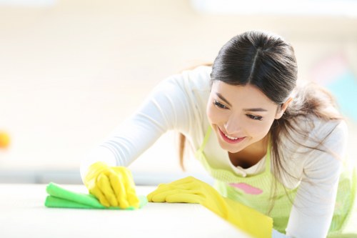 Deep cleaning service for a Belgravia kitchen and bathroom