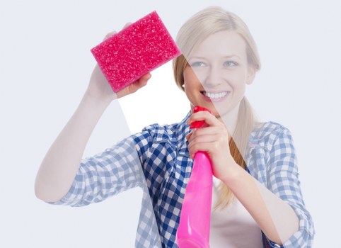 Local cleaning professional in Belgravia ensuring spotless hallway floors